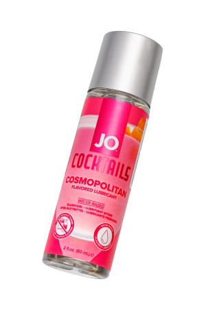 Съедобный лубрикант со вкусом коктейля «Космополитан» JO H2O COSMOPOLITAN, 60 мл