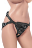 Трусики для страпона TOYFA RealStick Strap-On Dylan, экокожа, черные